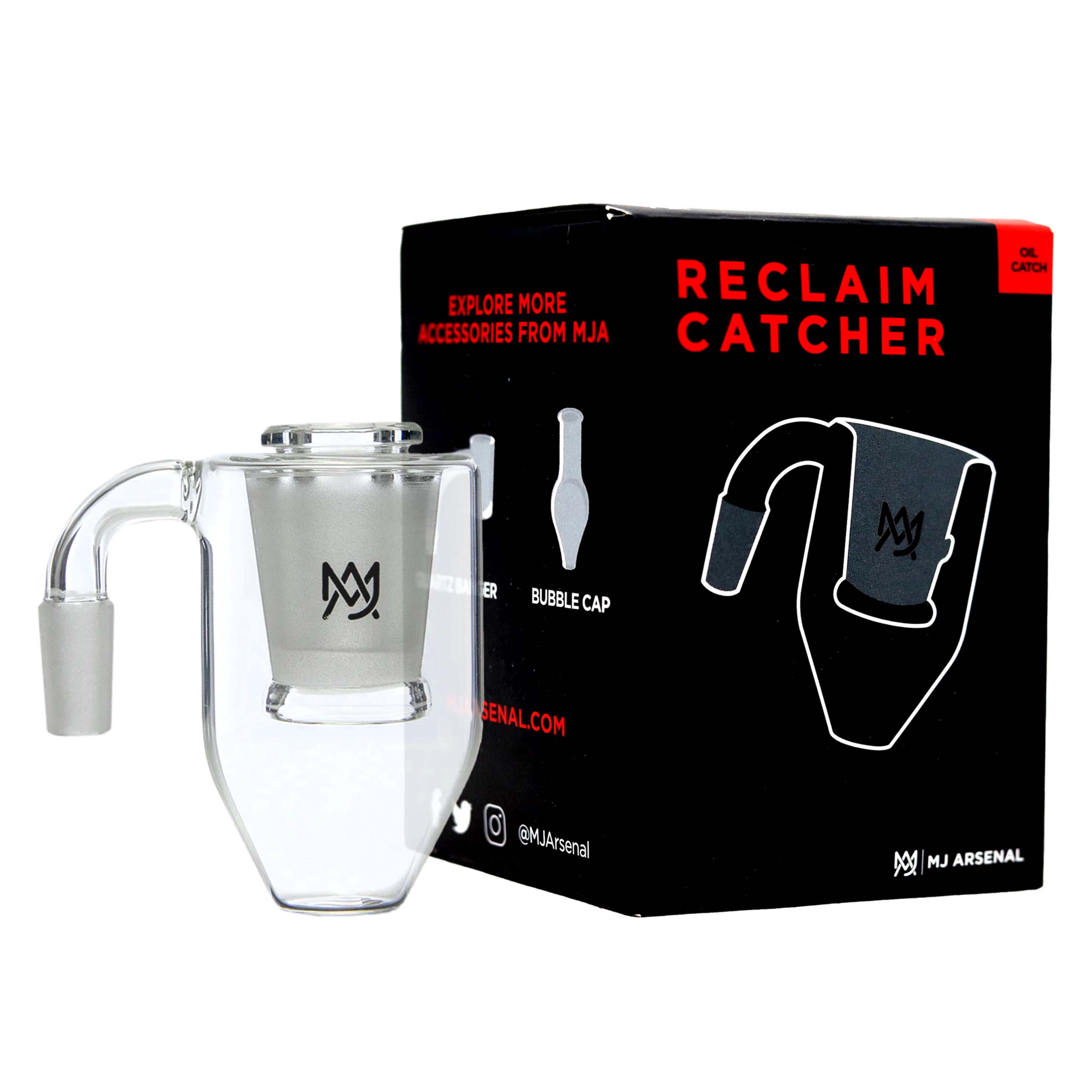 MJ Arsenal Reclaimer Joint | 18mm | Male | Clear product image
